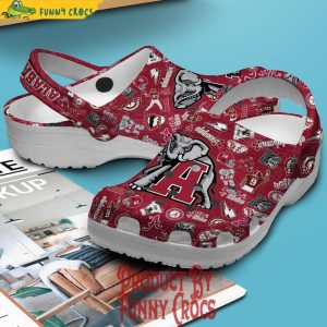 ALabama Crimson Roll Tide Crocs For Adults