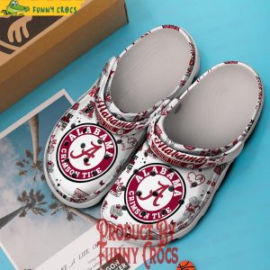 ALabama Crimson Roll Tide For Life Crocs Shoes