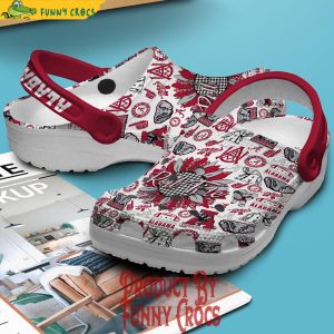 ALabama Crimson Roll Tide Sunflower Crocs Shoes