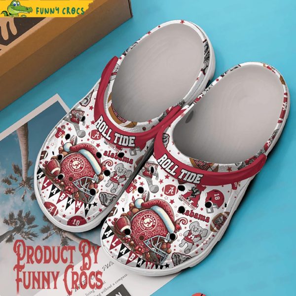 Alabama Crimson Roll Tide Crocs Shoes