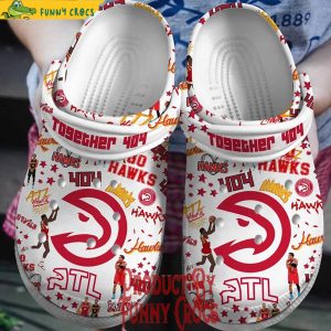 Atlanta Hawks Together 404 Crocs Shoes