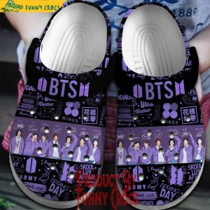 BTS Spring Day Crocs Shoes 1