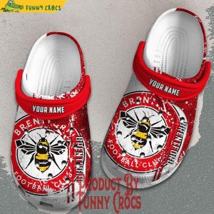 Brentford Premier League Personalized Crocs Clog