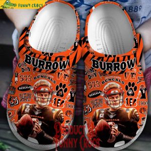 Cincinnati Bengals Burrow Crocs