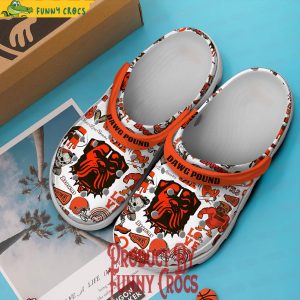 Cleveland Browns Dawgs Pound Crocs For Men 2