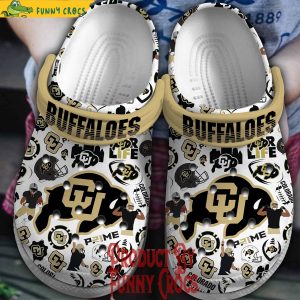 Colorado Buffaloes Go Buffs Boulder For Life Crocs Shoes