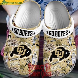 Colorado Buffaloes Go Buffs Football Crocs For Adults