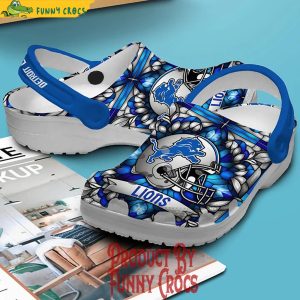 Detroit Lions Helmet Crocs For Adults 2