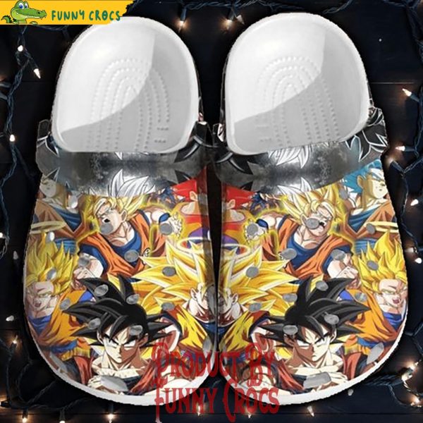 Dragon Ball Goku Pattern Crocs Crocband