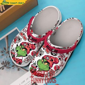 Georgia BullDogs Grinch Crocs Shoes 2