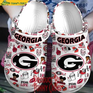 Georgia Bulldog FGR Life Crocs 1