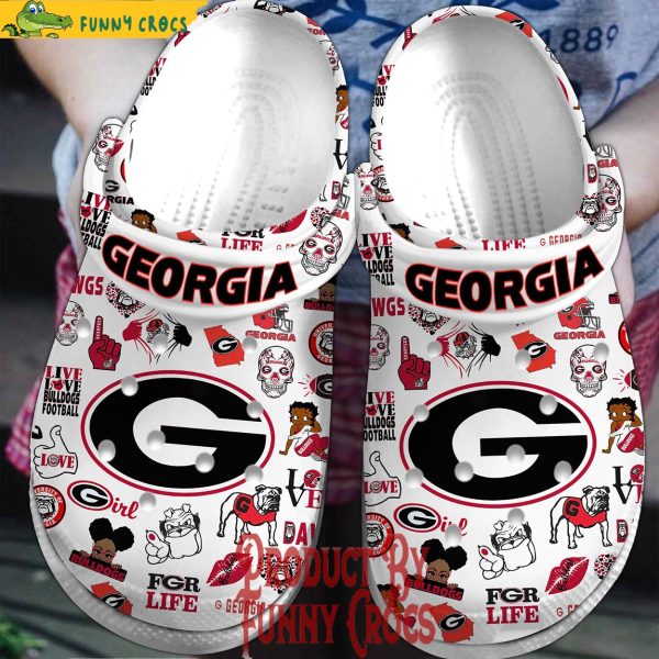 Georgia Bulldog FGR Life Crocs