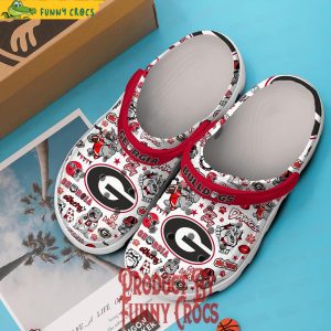 Georgia Bulldog NCAA Crocs For Adults