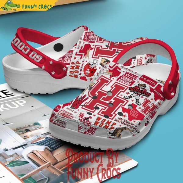 Houston Cougars NCAA Football Crocs Slippers