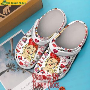 I Love Lucy Crocs Shoes 2