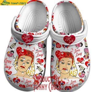 I Love Lucy Crocs Shoes 4