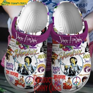 Jimi Hendrix Crocs Shoes 1