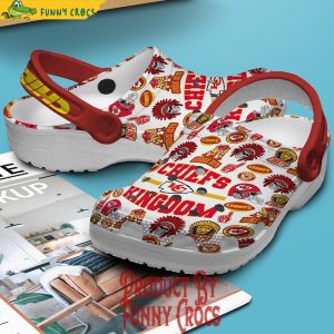 Kansas City Chiefs Kingdom Crocs For Adults 3