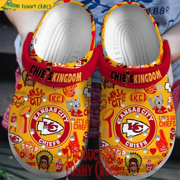 Kansas City Chiefs Kingdom Crocs Shoes