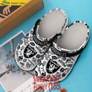 Las vegas Raiders Raid4Life Crocs For Adults 3