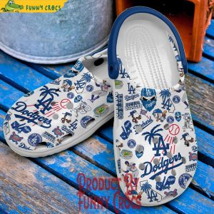 Los Angeles Dodgers Here To Play Crocs Shoes 2