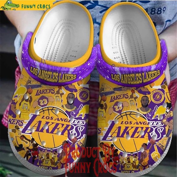 Los Angeles Lakers Crocs Gifts For Fans