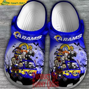 Los Angeles Rams Halloween Crocs 1