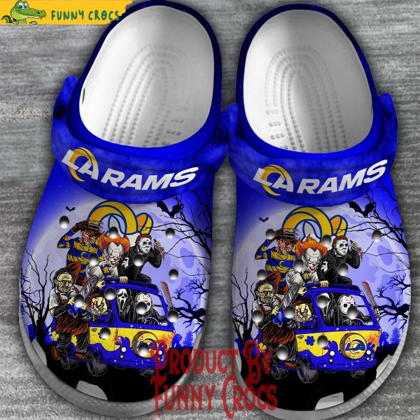 Los Angeles Rams Halloween Crocs