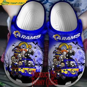 Los Angeles Rams Halloween Crocs 2