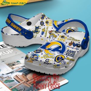 Los Angeles Rams House For Life Crocs Shoes 2