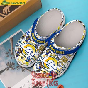 Los Angeles Rams House Who House Crocs Shoes 3