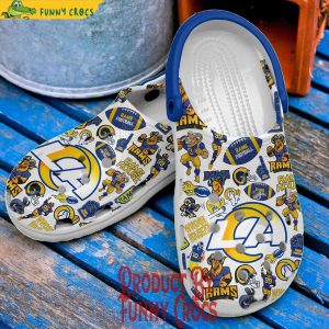 Los Angeles Rams NFL Crocs Slippers 2