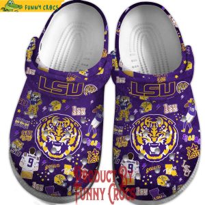 Lsu Geaux Tigers NCAA Crocs For Adults