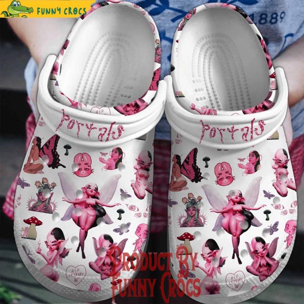 Melanie Martinez Pattern Crocs Shoes