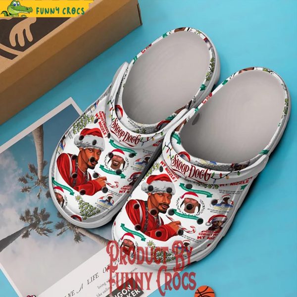 Merry Chrizzle Snoop Dogg Christmas Crocs Shoes