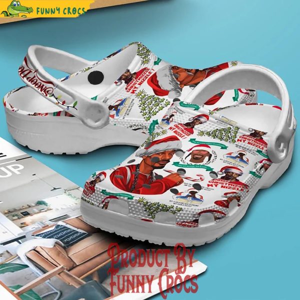 Merry Chrizzle Snoop Dogg Christmas Crocs Shoes