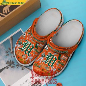 Miami Hurricanes Baseball NCAA Crocs For Adults 2