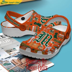 Miami Hurricanes Baseball NCAA Crocs For Adults 3