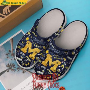 Michigan Wolverines NCAA Crocs Shoes