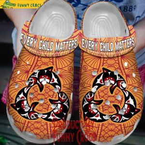 Native Every Child Matters Fish Crocs Gifts