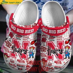 Nebraska Cornhuskers Crocs 1