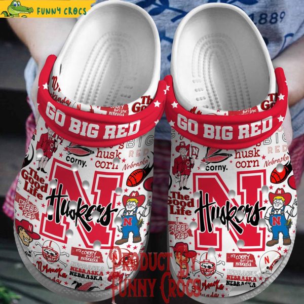 Nebraska Cornhuskers Crocs