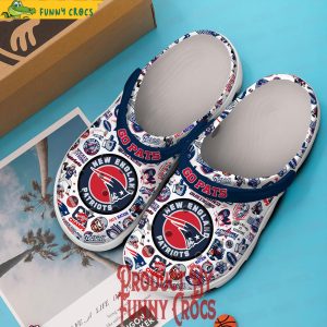 New England Patriot Crocs Slippers 3