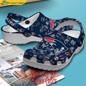 New England Patriots Crocs Shoes Crocband 2