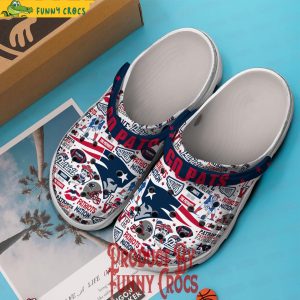 New England Patriots Go Pat Crocs Shoes 3