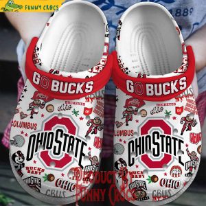 Ohio State Go Bucks NCAA Crocs Shoes 1