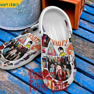 Paramore Hard Times Crocs Shoes 5