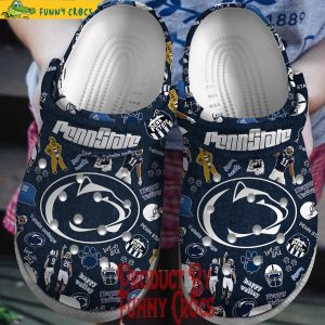 Penn State Nittany Lions NCAA Crocs Slippers 1