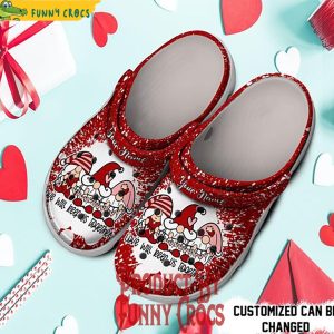 Personalized Gnomes Love Will Keep Us Together Valentine’s Day Crocs