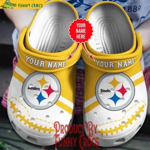 Personalized Pittsburgh Steelers Crocs Shoes Gifts For Fans 1